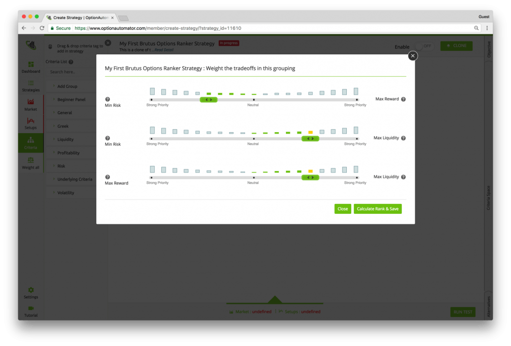 Re-Weight The Groupings To Your Desired Values